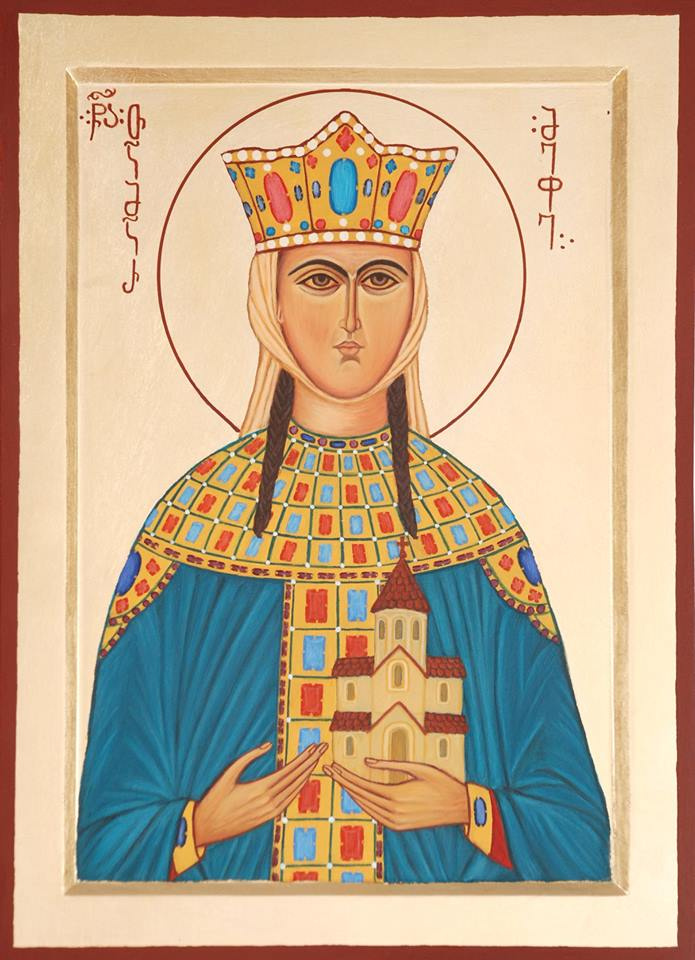 Badri bukia. Икона царицы Тамары грузинской
