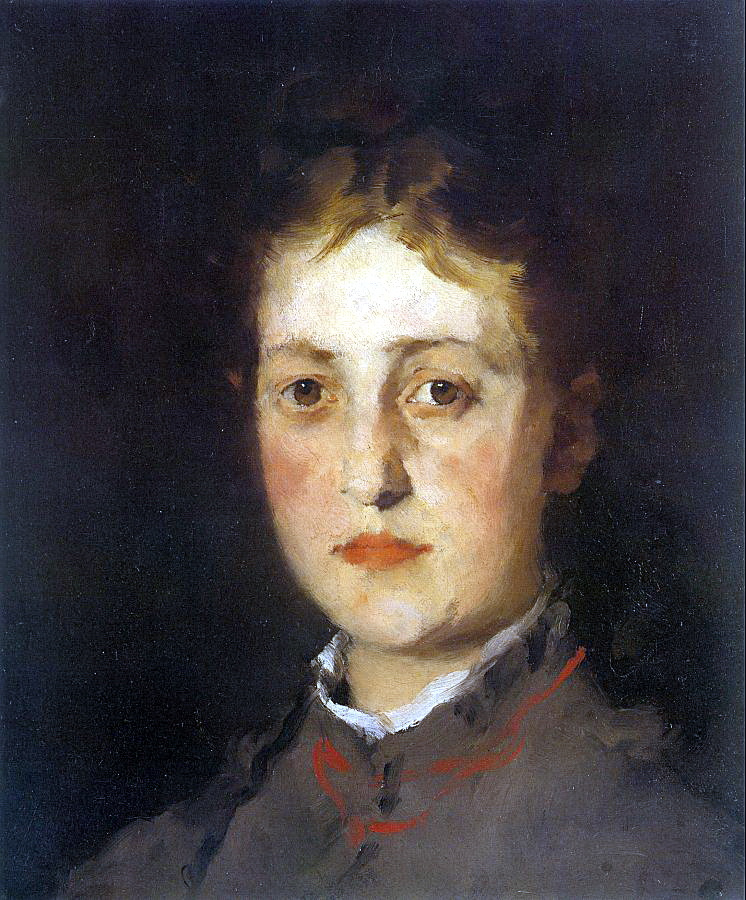 Вильгельм Мария Хубертус Лейбль. Женский портрет