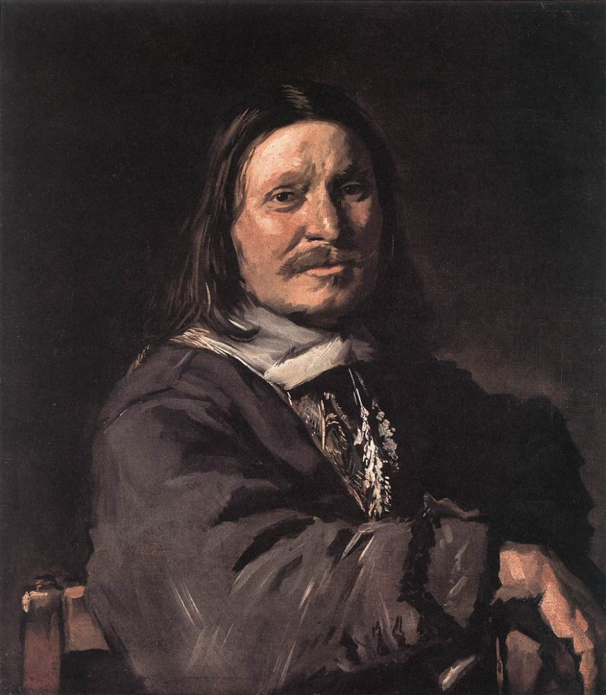 Портрет сидящего мужчины