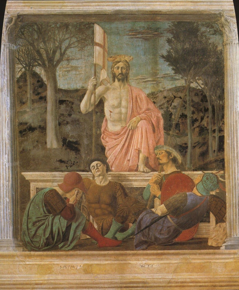 Пьеро делла Франческа. Воскресение Христа