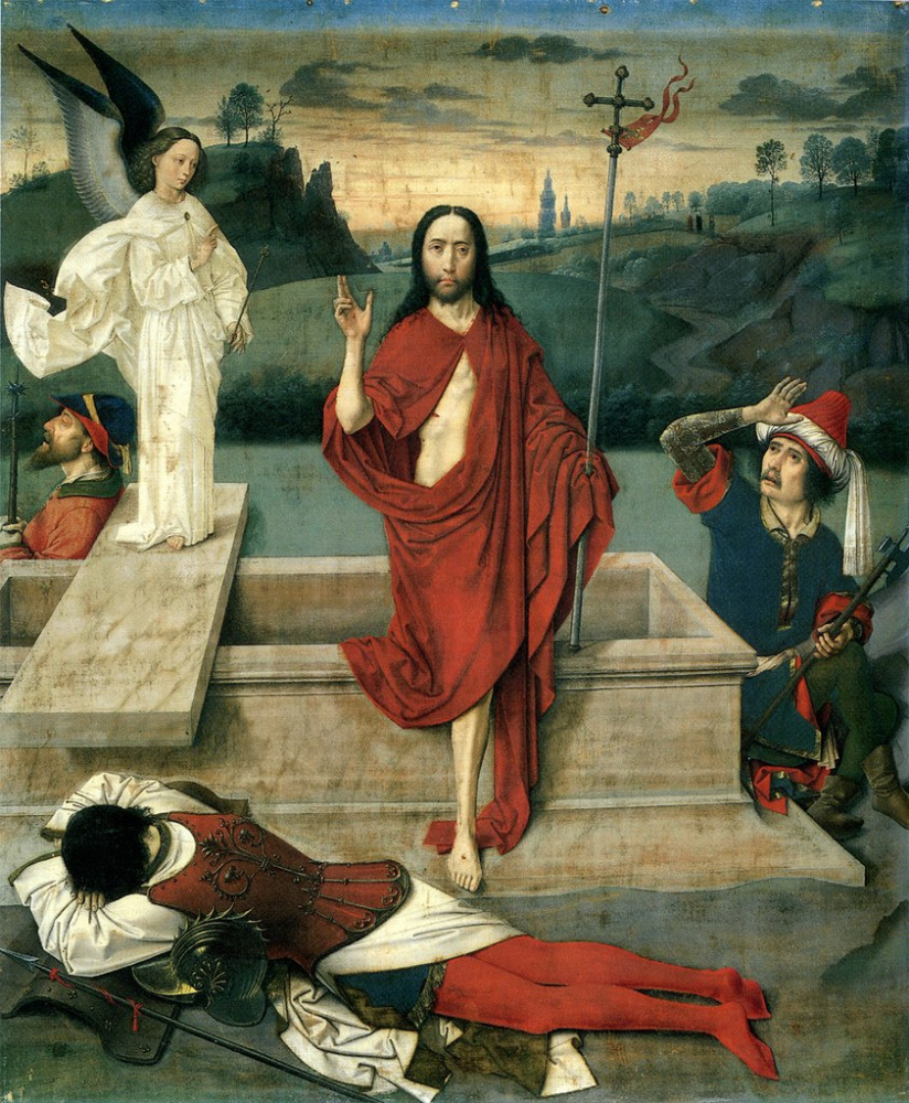 Дирк Баутс. Воскресение Христово. 1450-1460