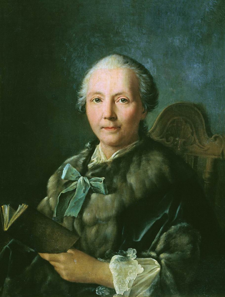 Иван Петрович Аргунов. Портрет Хрипуновой, жены Козьмы Аксентьевича Хрипунова. 1757