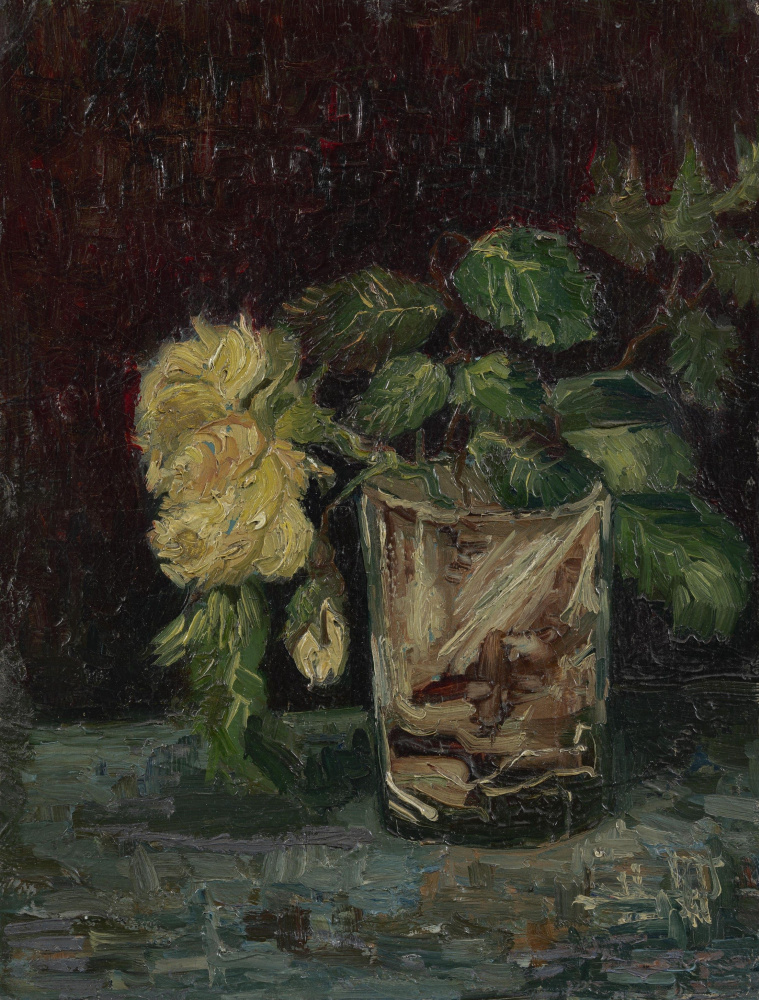 Винсент Ван Гог. Стакан с желтыми розами