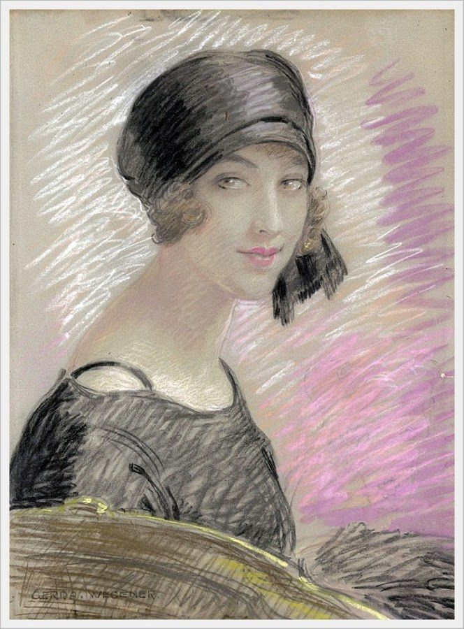 Герда Вегенер. Портрет женщины