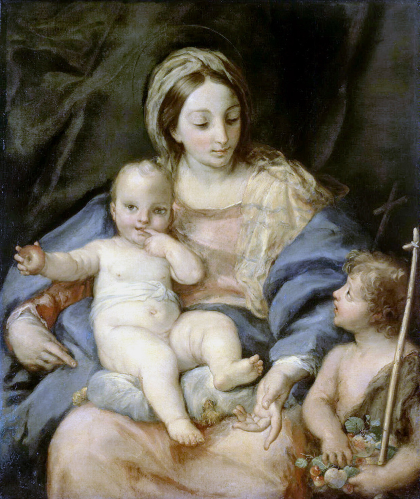 Маратти, Карло. Мадонна с Младенцем и Иоанном Крестителем