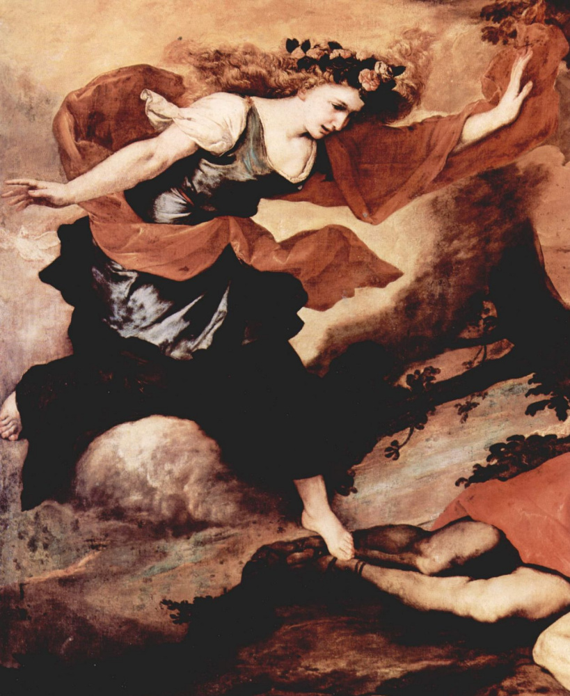 Хосе де Рибера. Венера и Адонис. Деталь: Венера