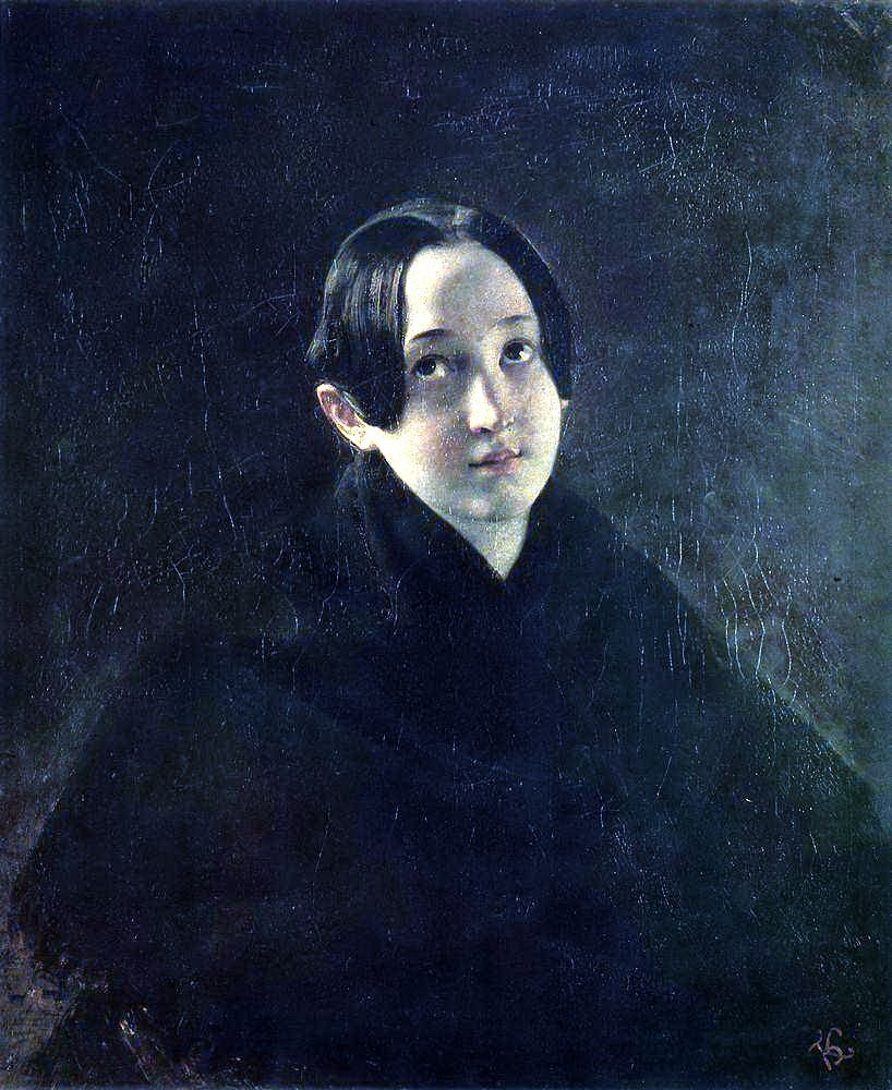 Портрет Е.И. Дурновой, жены художника И.Т. Дурнова