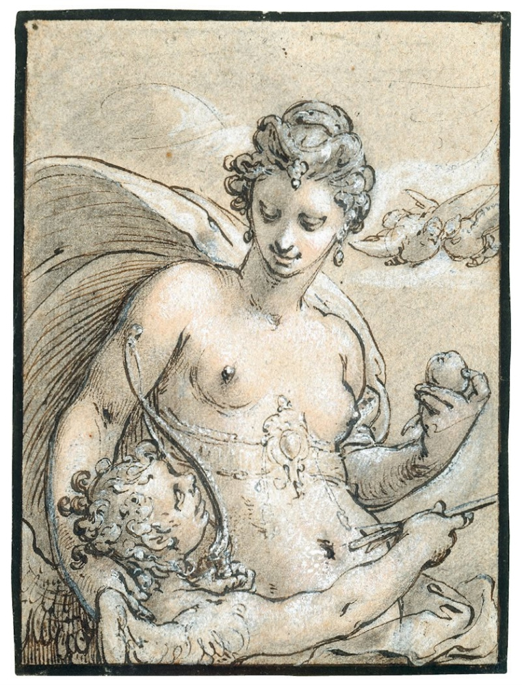 Хендрик Гольциус. Венера. Около 1596
