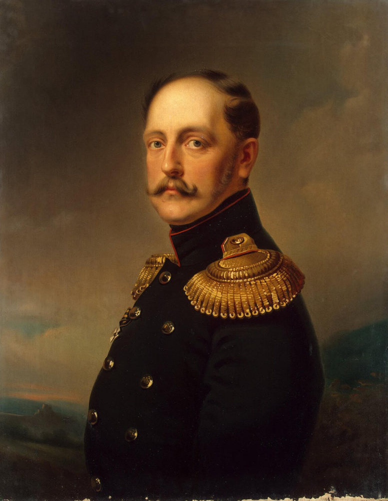Эмиль-Жан-Орас Верне. Портрет императора Николая I