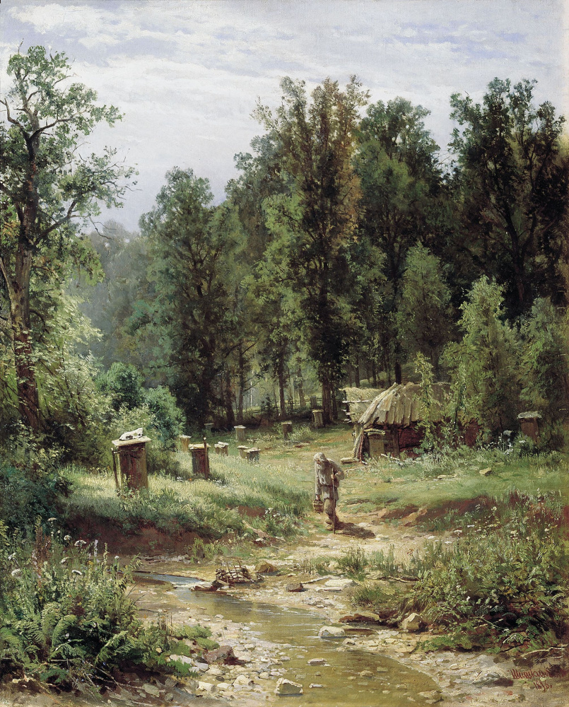 Иван Иванович Шишкин. Пасека в лесу