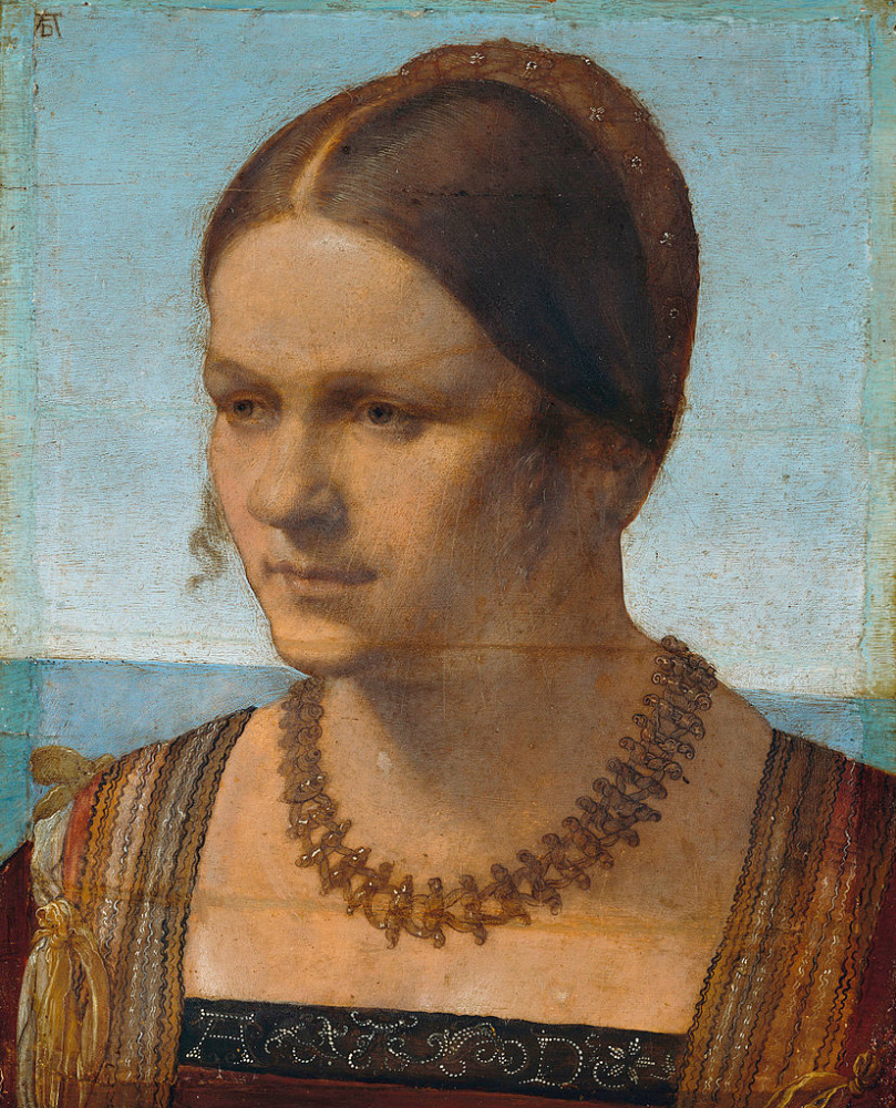 Альбрехт Дюрер. Портрет молодой  венецианской женщины