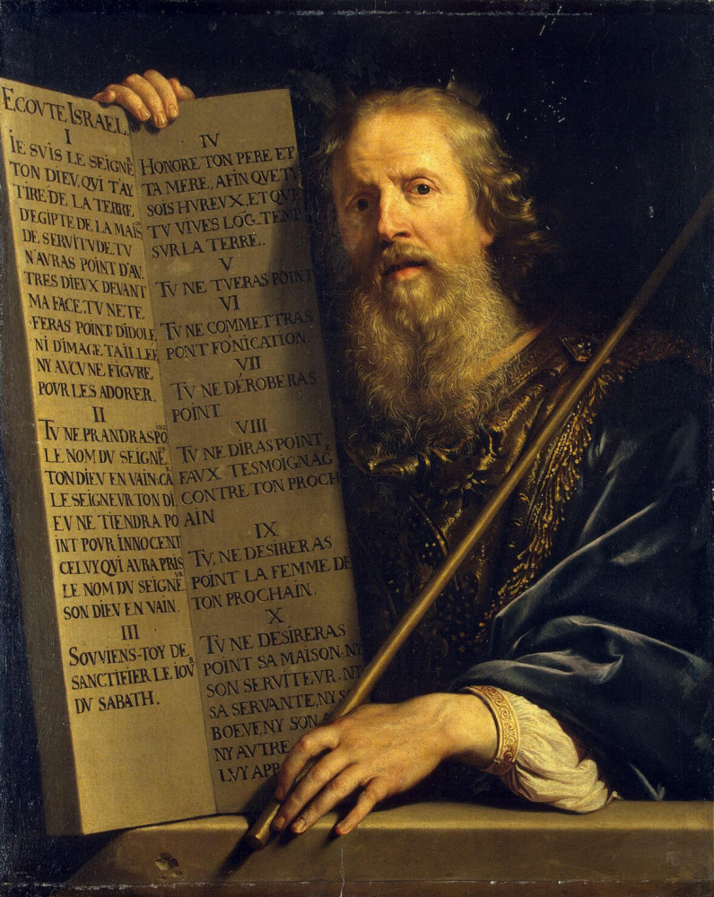 Филипп де Шампень. Пророк Моисей