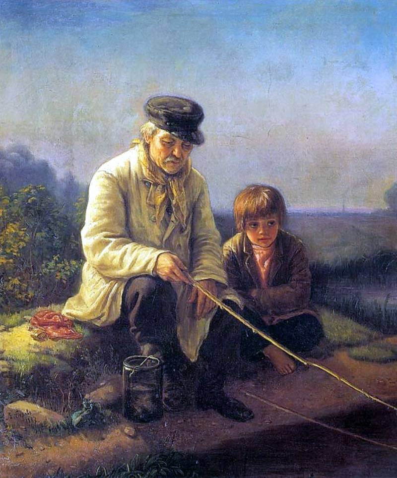 Василий Григорьевич Перов. Рыбная ловля