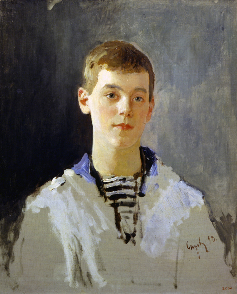 Валентин Александрович Серов. Портрет великого князя Михаила Александровича в детстве