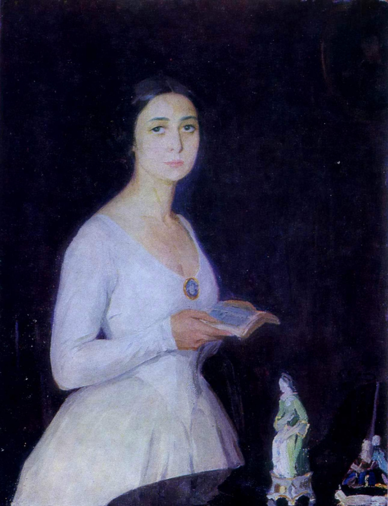 Савелий Абрамович Сорин. Портрет актрисы Н. Г. Коваленской. 1914