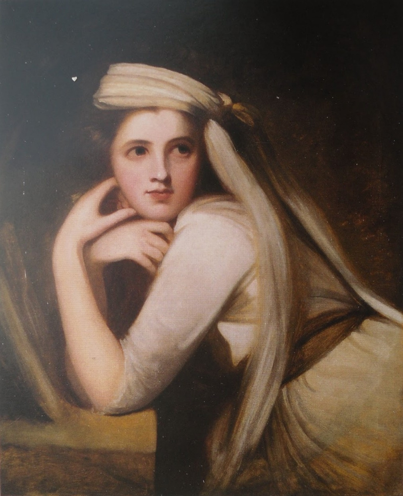 Портрет Эммы Харт (позднее Гамильтон) в образе вакханки