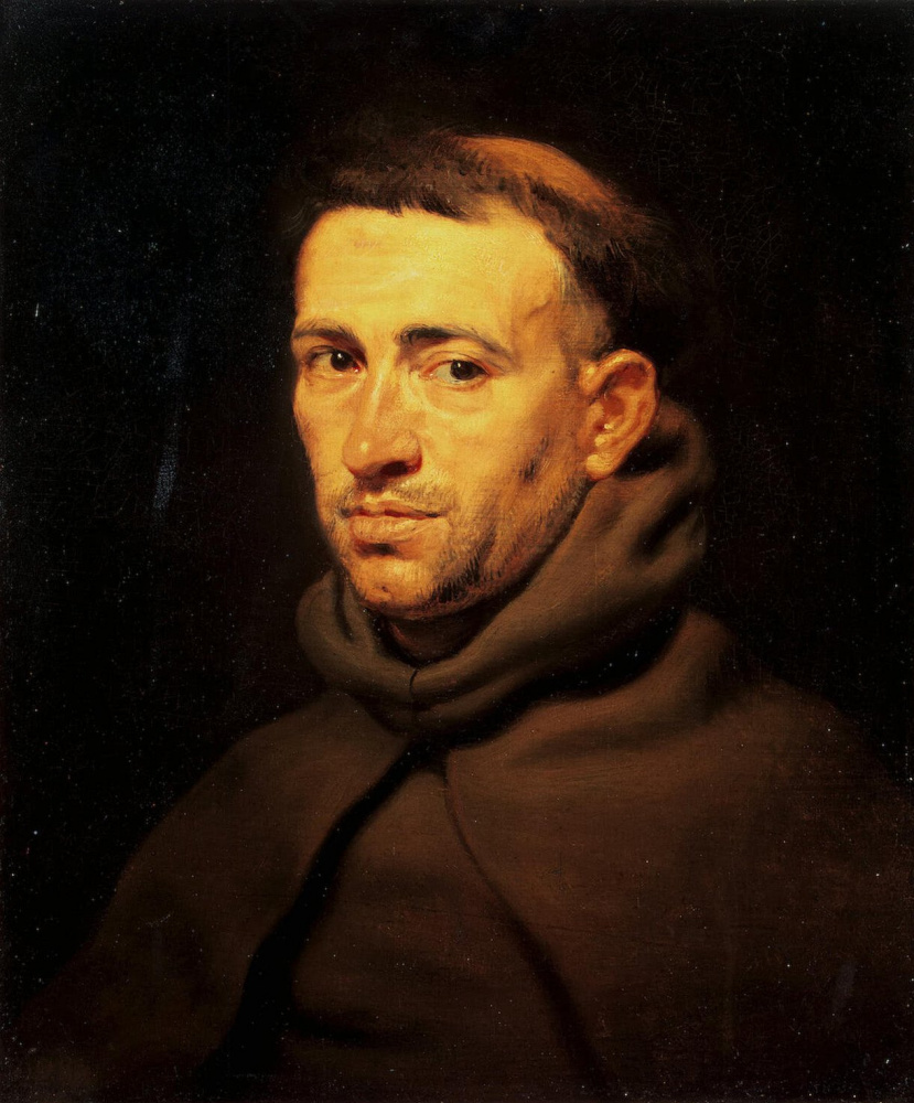 Питер Пауль Рубенс. Голова францисканского монаха
