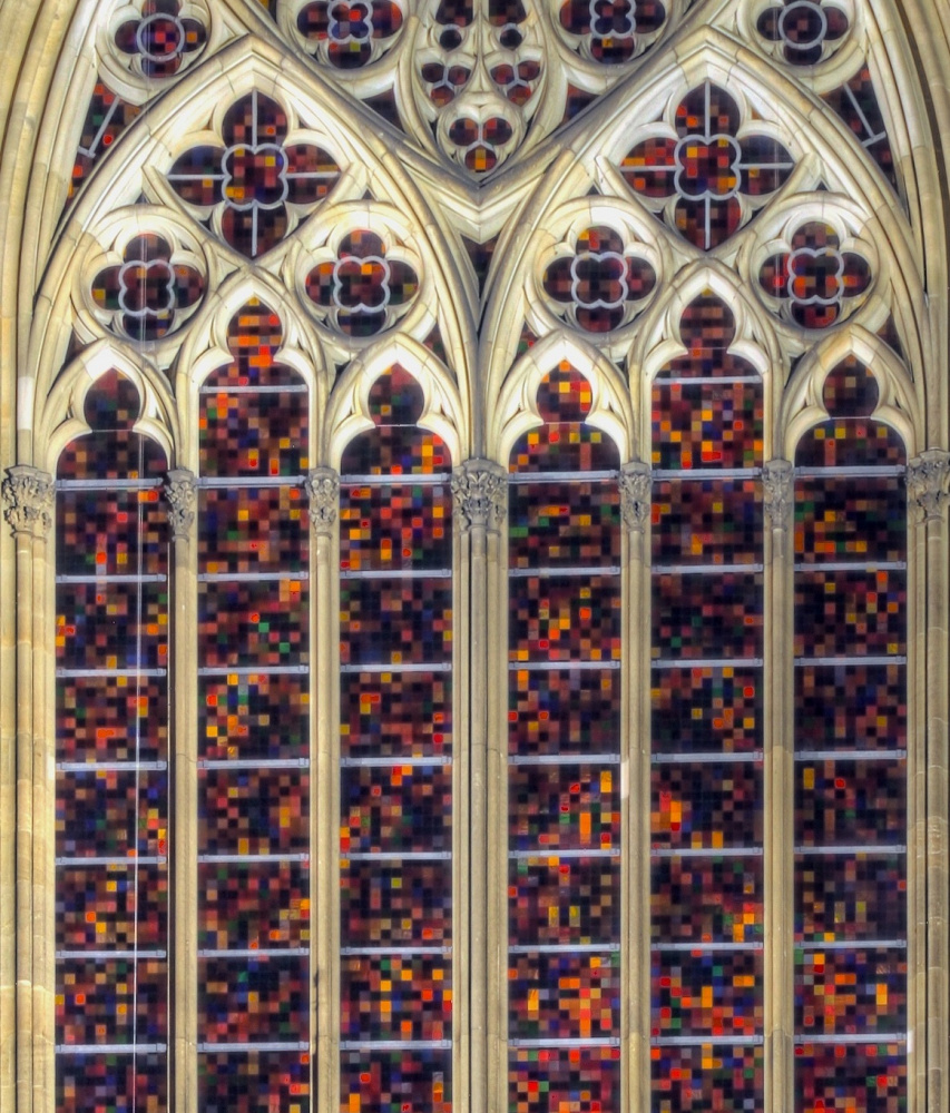Витражное окно Кёльнского собора