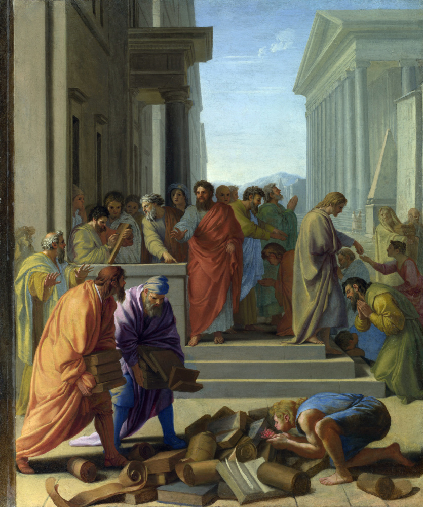 Ле Саер Евстафия. Святой Павел проповедует в Эфесе