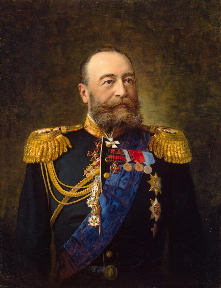Александр Федорович Першаков. Портрет адмирала Алексеева
