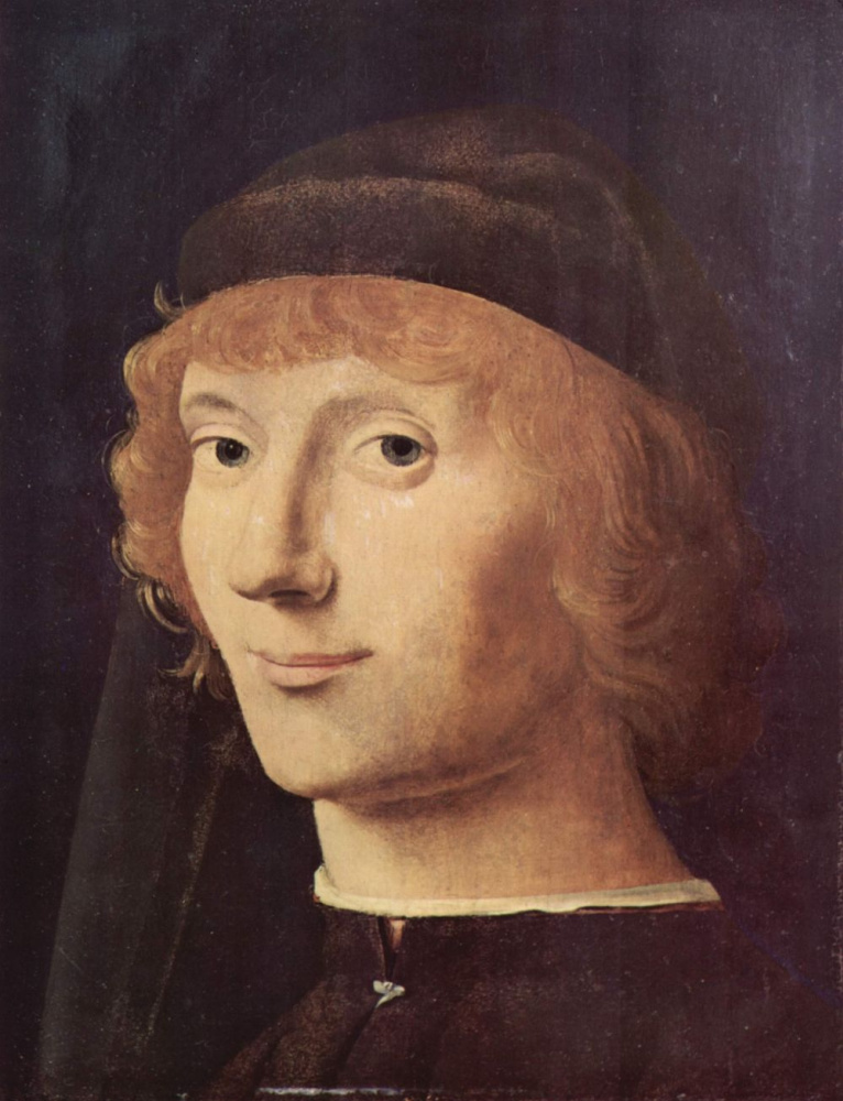 Антонелло да Мессина. Портрет молодого человека