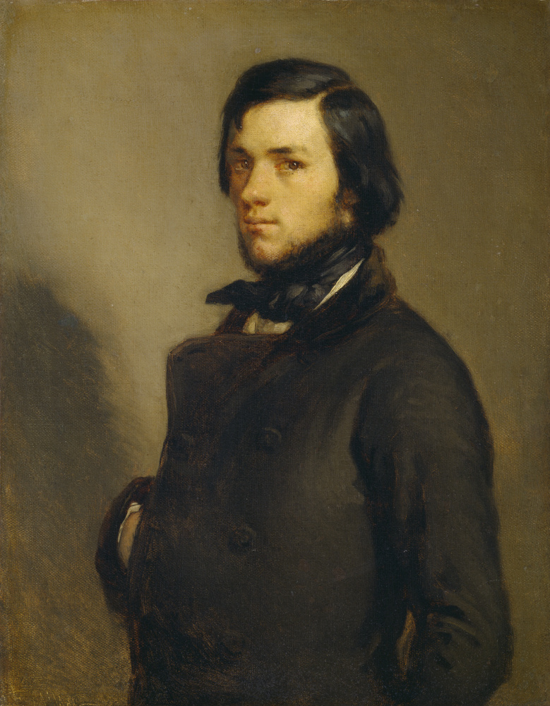 Жан-Франсуа Милле. Портрет мужчины