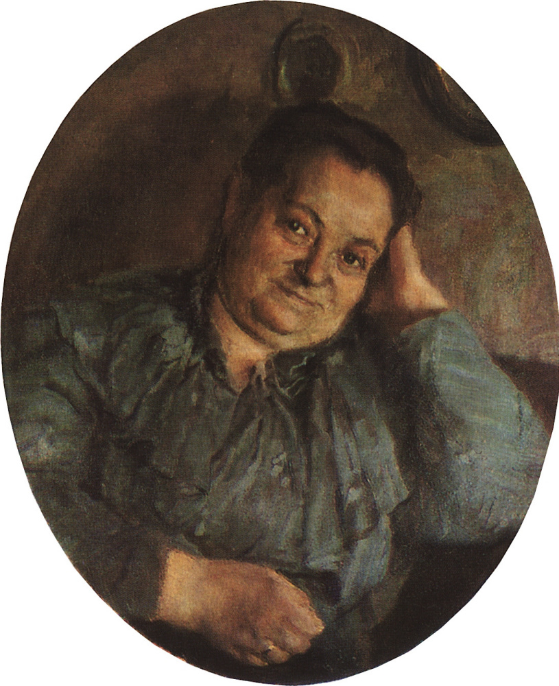 Константин Андреевич Сомов. Портрет матери художника