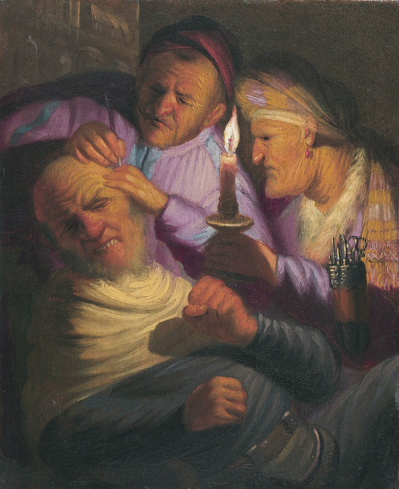 Рембрандт Харменс ван Рейн. Операция (Аллегория осязания)