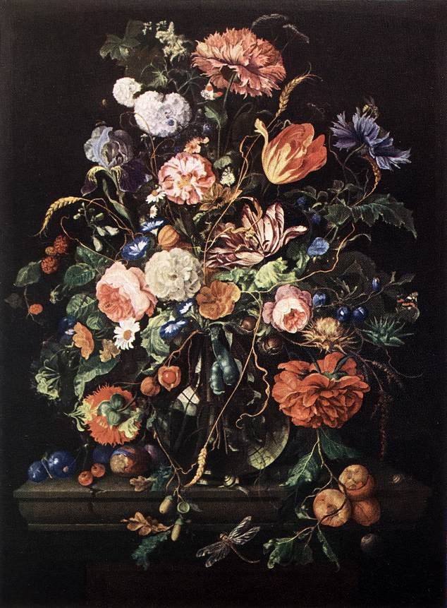 Ян Давидс де Хем. Цветы