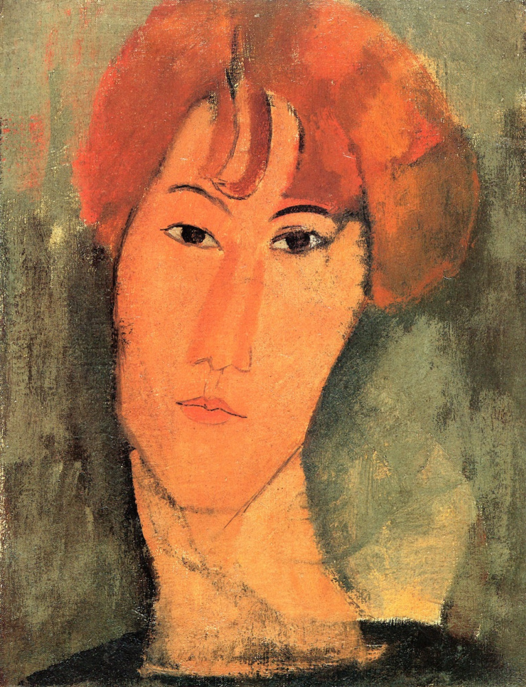 Амедео Модильяни. Портрет рыжеволосой женщины