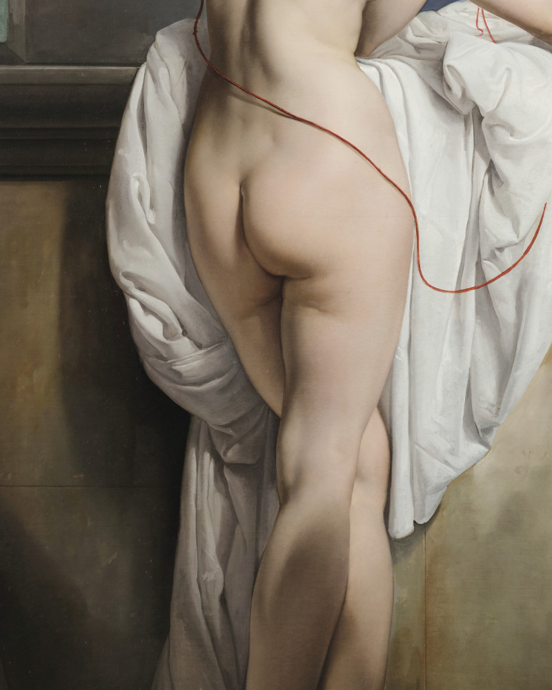 Франческо Айец. Венера с двумя голубями (Портрет балерины Карлотты Шабер). Фрагмент