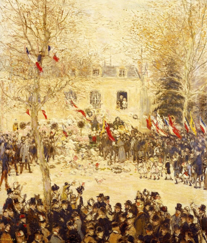 Жан-Франсуа Рафаэлли. Праздник в честь 80-летия Виктора Гюго