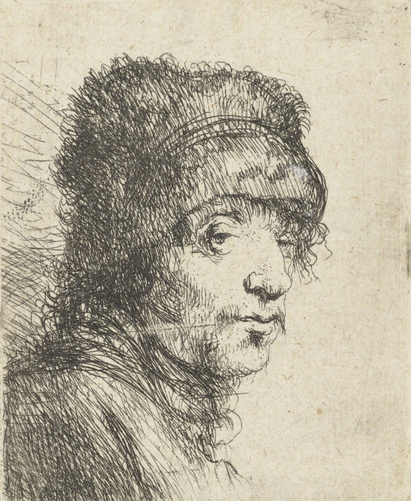Ян Ливенс. Портрет мужчины в шапке