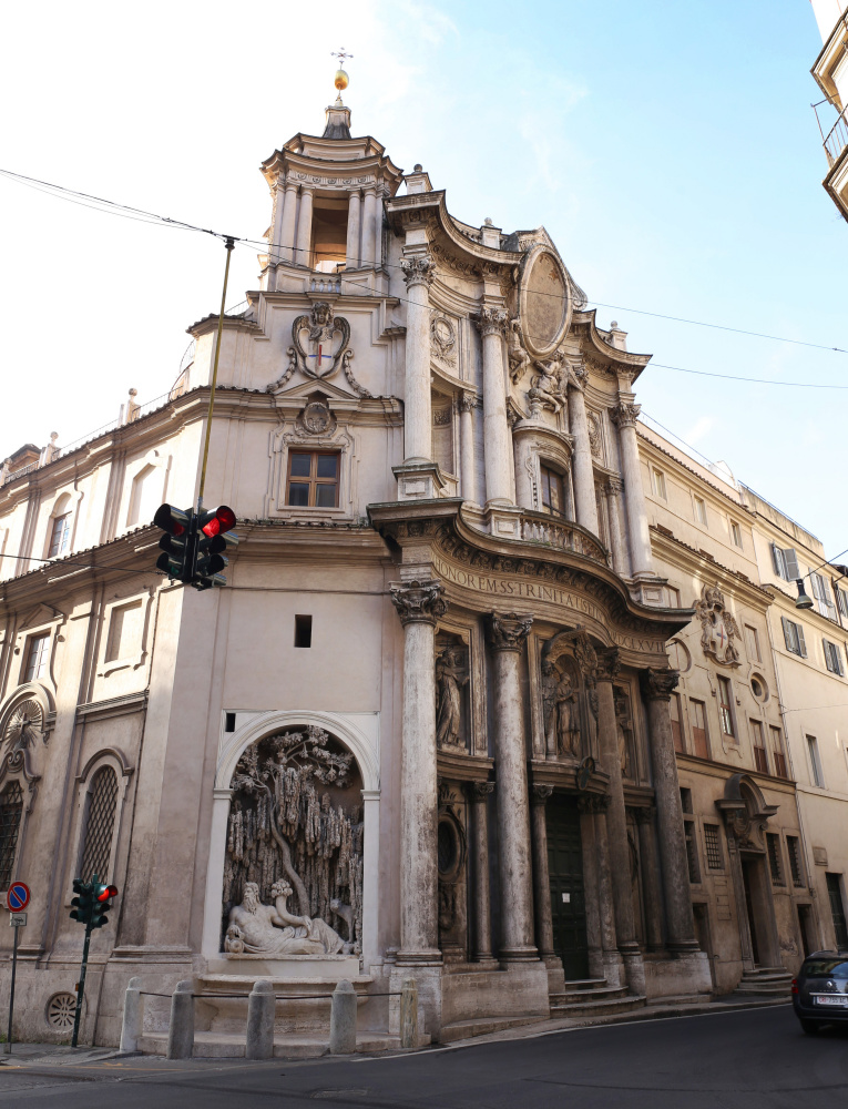 Франческо Борромини. Церковь Сан Карло алле Куатро фонтане