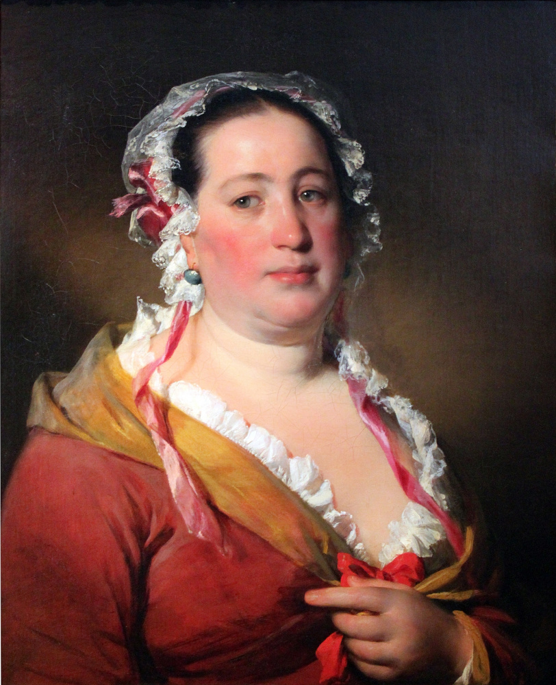 Фридрих фон Амерлинг. Портрет миссис Плач.  1850