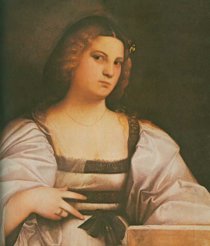 Джованни Кариани. Женский портрет Виоланте