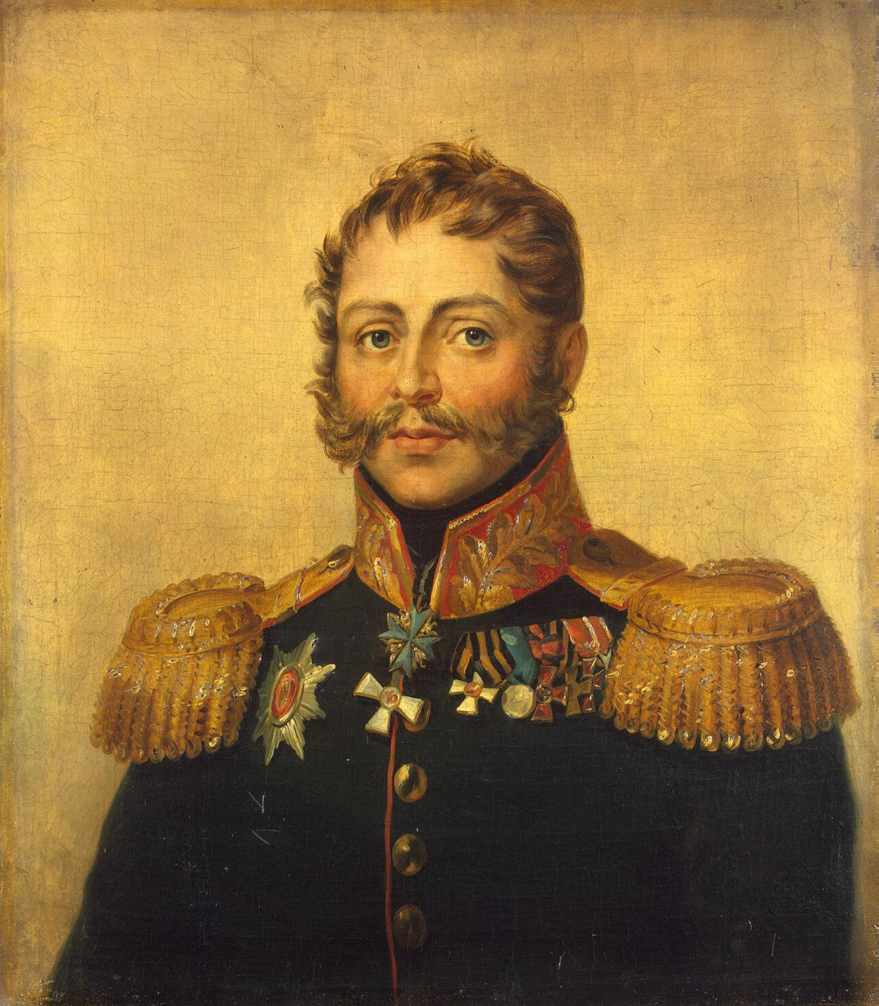 Джордж Доу - Портрет Александра Ивановича Маркова, 1827, 63×70 см: Описание  произведения | Артхив