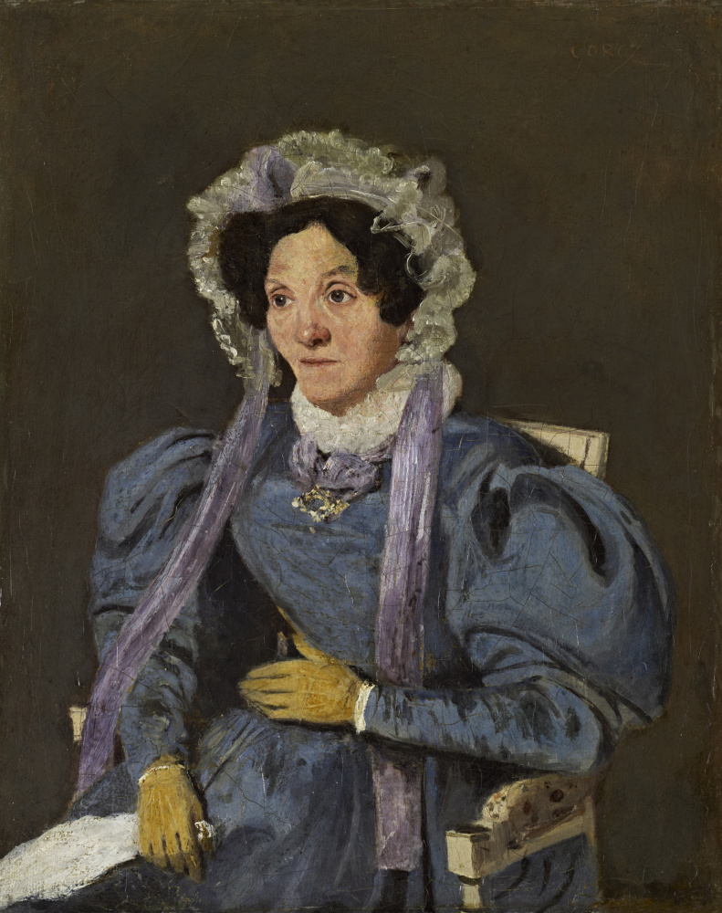 Камиль Коро. Мать художника (Мари Франсуаза Оберсон)