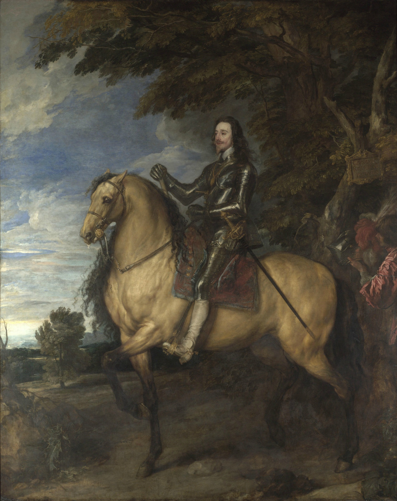 Антонис ван Дейк. Конный портрет Карла I