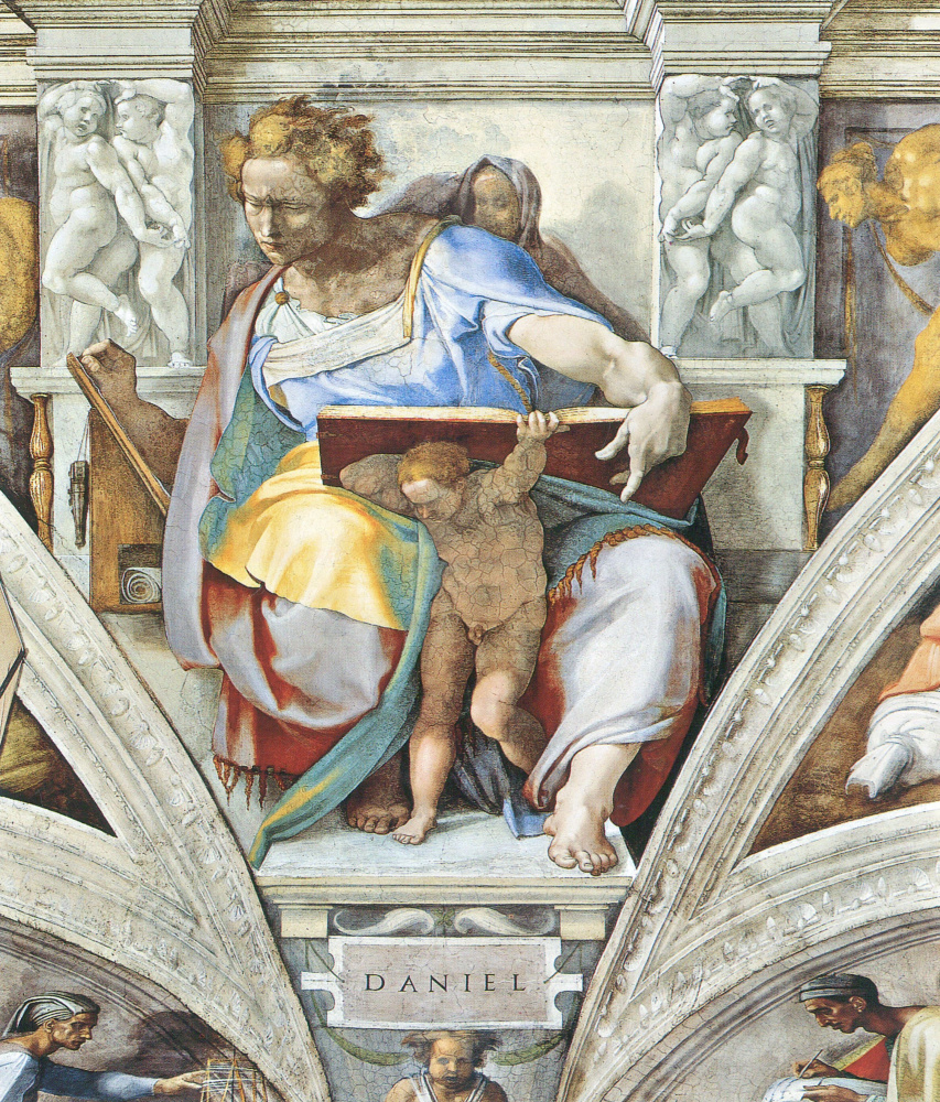 Микеланджело Буонарроти. Пророк Даниил