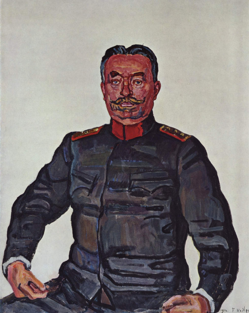 Фердинанд Ходлер. Портрет генерала Ульриха Вилле