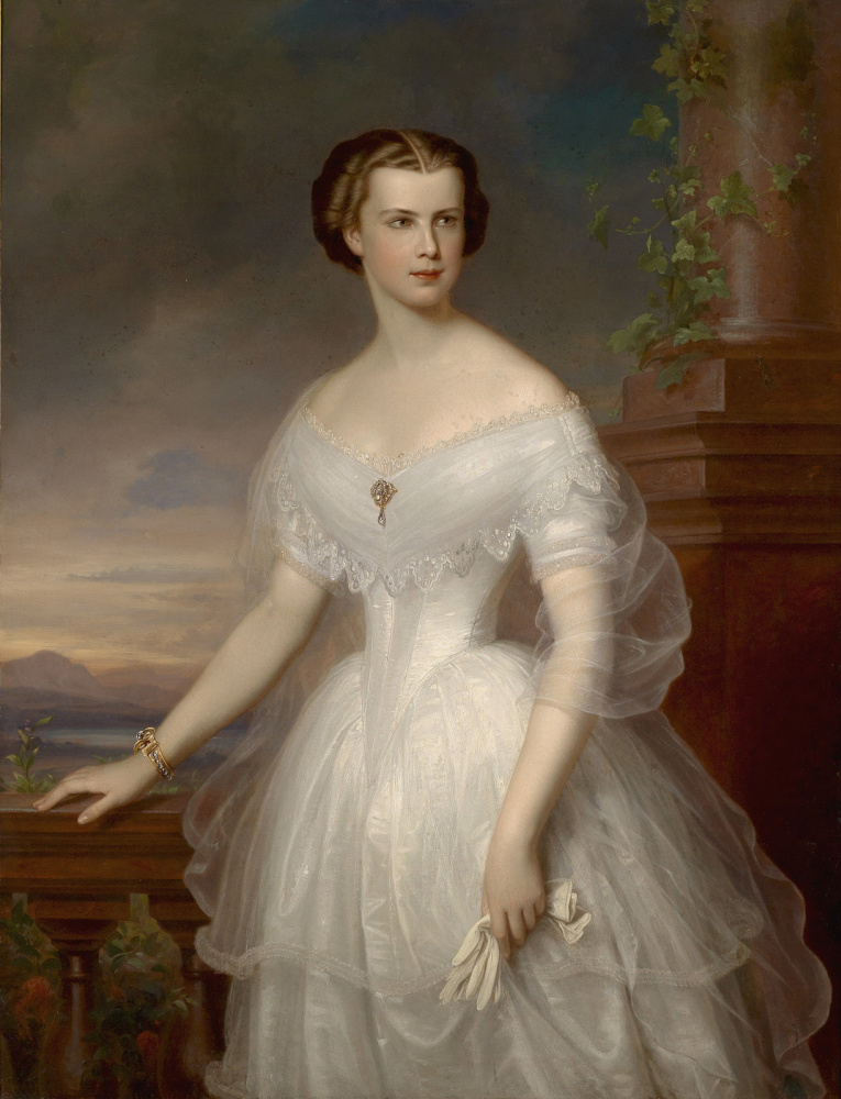 Франц Шротцберг. Императрица Елизавета Австрийская, герцогиня Баварская