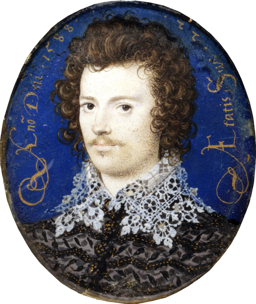 Николас Хиллиард. Портрет молодого человека, возможно Роберта Девере, второго графа Эссекса
