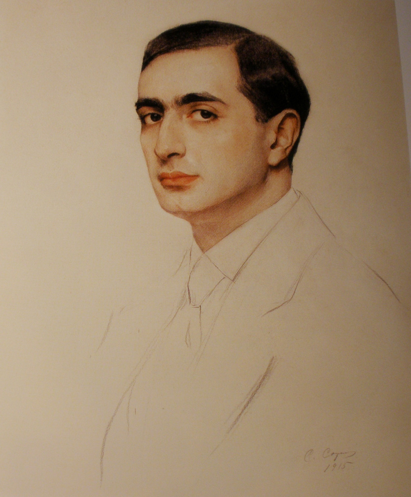 Савелий Абрамович Сорин. Портрет архитектора М. И. Рославлева 1915