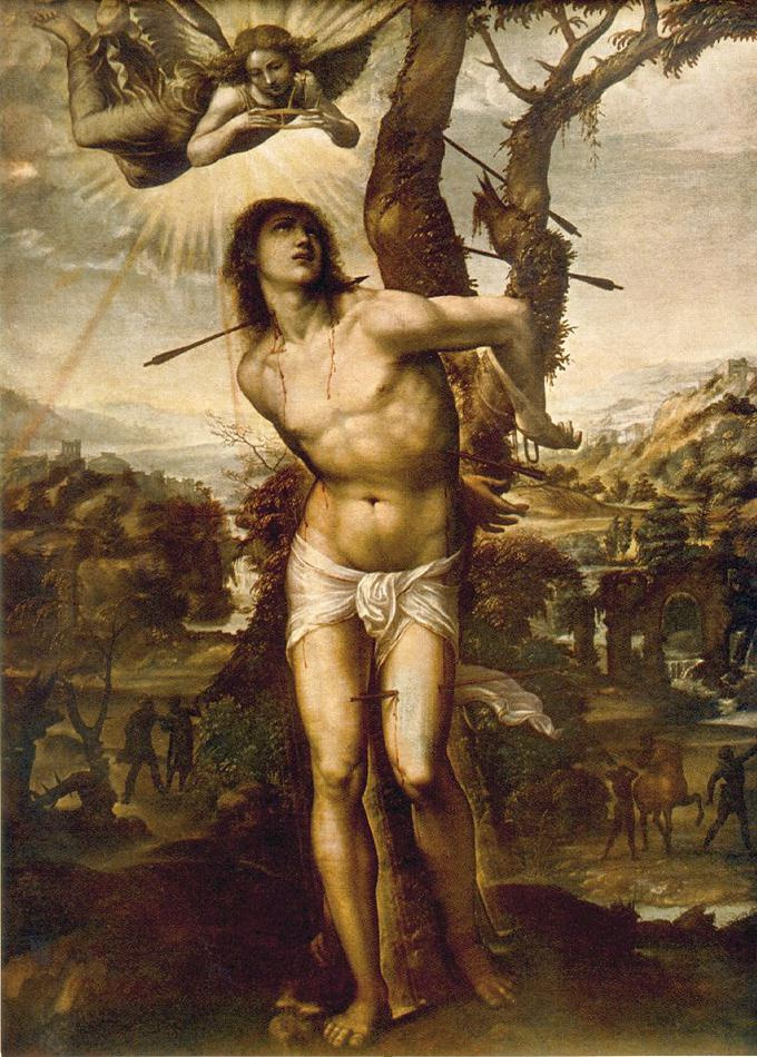 Джованни Антонио Бацци (Содома). Святой Себастьян