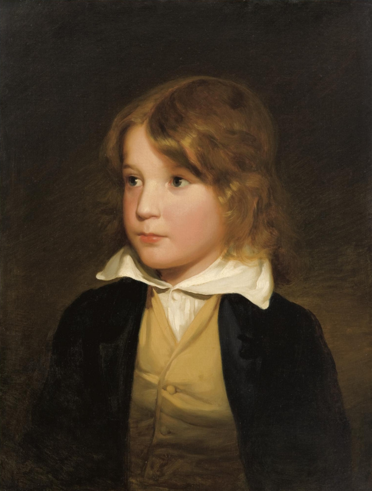 Фридрих фон Амерлинг. Брат художника Йозеф Амерлинг в детстве.