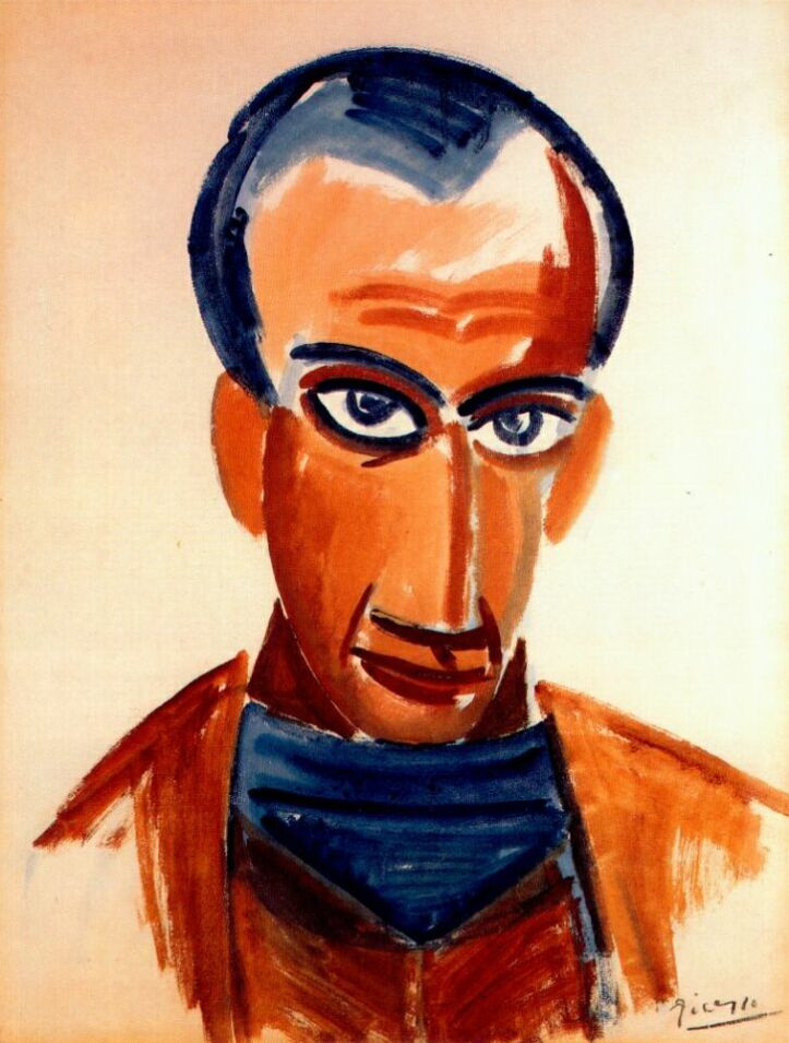 Пабло Пикассо. Портрет Макса Жакоба