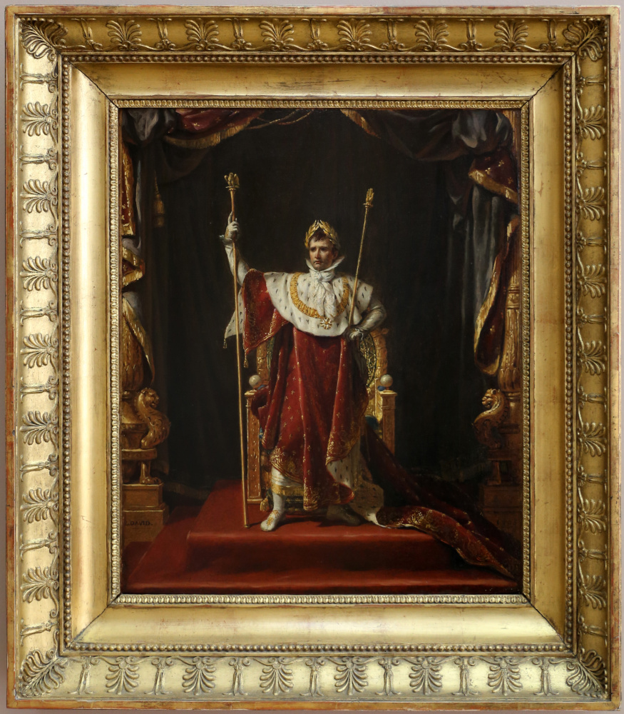 Портрет Наполеона в облачении императора
