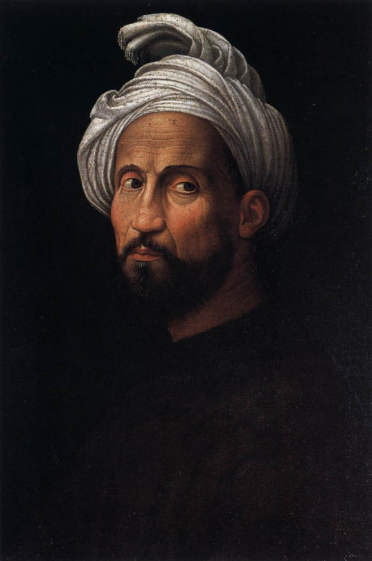 Джулиано Буджардини. Портрет Микеланджело в тюрбане