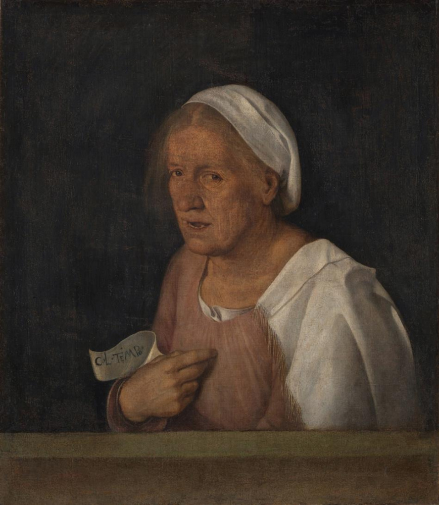 Старуха. Портрет пожилой женщины